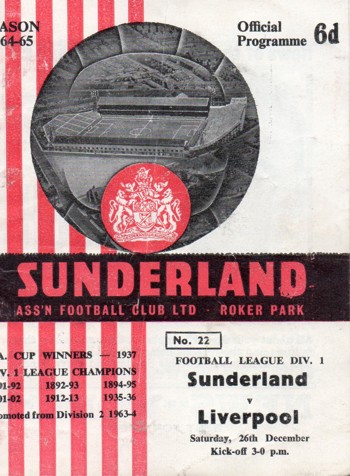 Match programme